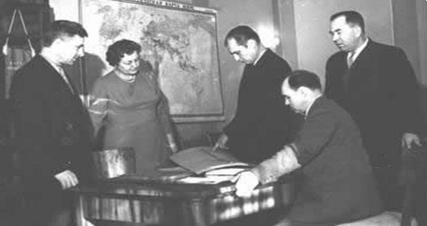 Руководители института, 1965