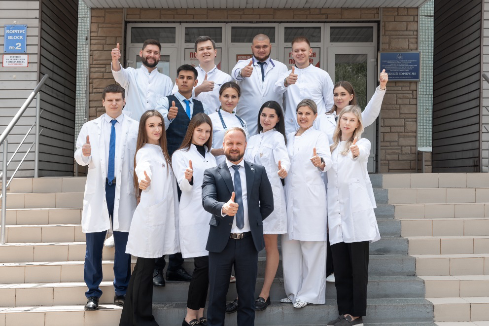 Члены студенческого совета ЛГМУ