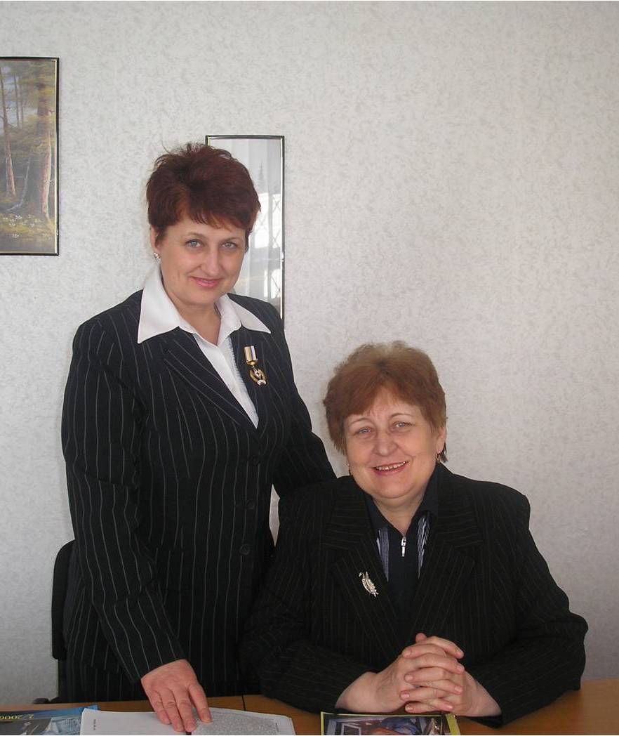 В.П. Бабюк и Т.Е. Башлакова, 1994 г.